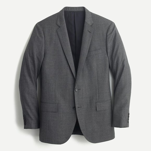 NWT- 46R-J. Crew Ludlow Slim-fit suit jacket with double vent in Italian